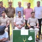 ಚಳ್ಳಕೆರೆ ತಾಲೂಕಿನ ಹೊನ್ನೂರು ಗ್ರಾಮದ ಮನೆ ಕಳ್ಳತನ ಪ್ರಕರಣ ಭೇದಿಸಿದ ಚಳ್ಳಕೆರೆ ಪೊಲೀಸರು: ಓರ್ವ ಆರೋಪಿ ಬಂಧನ, ಚಿನ್ನಾಭರಣ ವಶ!