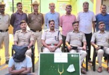 ಚಳ್ಳಕೆರೆ ತಾಲೂಕಿನ ಹೊನ್ನೂರು ಗ್ರಾಮದ ಮನೆ ಕಳ್ಳತನ ಪ್ರಕರಣ ಭೇದಿಸಿದ ಚಳ್ಳಕೆರೆ ಪೊಲೀಸರು: ಓರ್ವ ಆರೋಪಿ ಬಂಧನ, ಚಿನ್ನಾಭರಣ ವಶ!