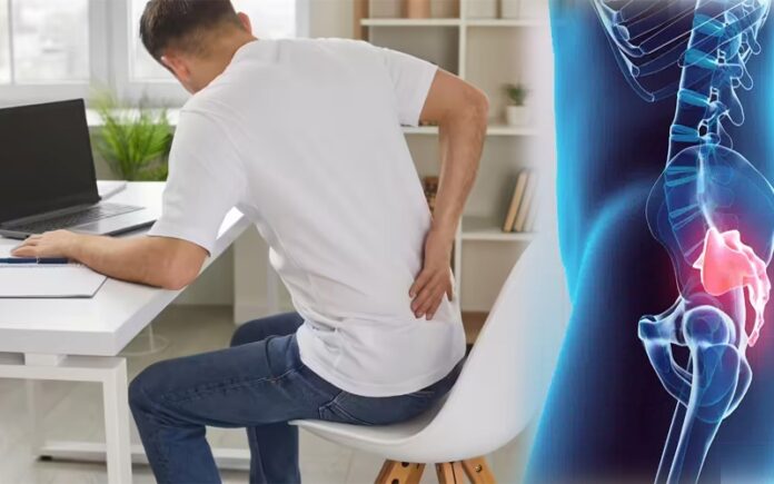 coccyx-pain-from-long-sitting-health-warning-office-workers