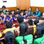 ವಿದ್ಯಾರ್ಥಿಗಳೊಂದಿಗೆ ಸಚಿವ ಮಧು ಬಂಗಾರಪ್ಪ ಸಂವಾದ