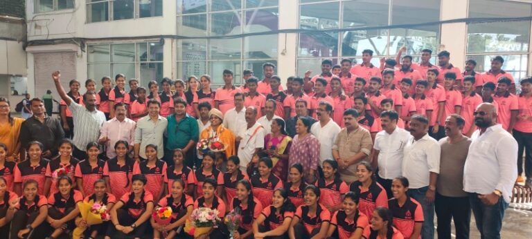 ಮಂಗಳೂರಿನ ಹೆಮ್ಮೆಯ ಪ್ರತಿಭೆ ಧನಲಕ್ಷ್ಮೀ ಪೂಜಾರಿಗೆ ಭವ್ಯ ಸ್ವಾಗತ