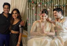 ಚೆನ್ನೈ ಸೂಪರ್ ಕಿಂಗ್ಸ್ ಮಾಜಿ ಕ್ರಿಕೆಟಿಗನ ಜೊತೆ ದಾಂಪತ್ಯ ಜೀವನಕ್ಕೆ ಕಾಲಿಟ್ಟ ನಟಿ ಸಂಯುಕ್ತಾ