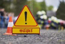 ಲಾರಿ-ಟ್ಯಾಂಕರ್ ಡಿಕ್ಕಿ: ಸ್ಥಳದಲ್ಲಿಯೇ ಮೂವರು ಸಾವು