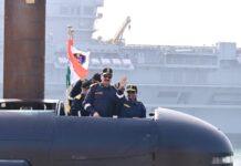 ಇತಿಹಾಸ ಸೃಷ್ಟಿಸಿದ ರಾಷ್ಟ್ರಪತಿ ದ್ರೌಪದಿ ಮುರ್ಮು: ಐಎನ್ಎಸ್ ವಾಗ್ಶೀರ್ ಸಬ್ಮೇರಿನ್ನಲ್ಲಿ ಐತಿಹಾಸಿಕ ಪ್ರಯಾಣ