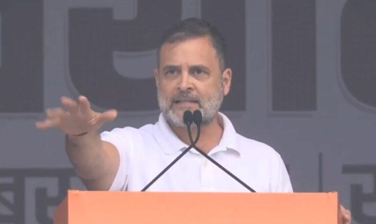 ಮೋದಿ – ಆರ್‌ಎಸ್‌ಎಸ್‌ ಸರ್ಕಾರ ತೆಗೆದುಹಾಕುತ್ತೇವೆ: ರಾಹುಲ್‌ ಪ್ರತಿಜ್ಞೆ