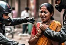 ಚಳ್ಳಕೆರೆ: ಮಹಿಳೆಯ ಕೊರಳಲ್ಲಿದ್ದ 6 ಲಕ್ಷ ಮೌಲ್ಯದ ಮಾಂಗಲ್ಯ ಸರ ಕಳವು: ಬೈಕ್ ಏರಿ ಬಂದ ಖದೀಮರ ಕೃತ್ಯ