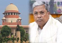 ಸಿಎಂ ಸಿದ್ದರಾಮಯ್ಯಗೆ ಸುಪ್ರೀಂಕೋರ್ಟ್ನಿಂದ ನೋಟಿಸ್