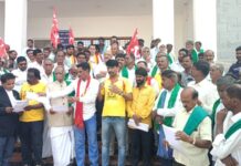 ಧರಣಿ–ಸತ್ಯಾಗ್ರಹ ಸ್ಥಳ ಬದಲಾವಣೆ ಖಂಡಿಸಿ ಬೃಹತ್ ಪ್ರತಿಭಟನೆ