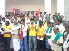 ಧರಣಿ–ಸತ್ಯಾಗ್ರಹ ಸ್ಥಳ ಬದಲಾವಣೆ ಖಂಡಿಸಿ ಬೃಹತ್ ಪ್ರತಿಭಟನೆ