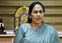 ಸಿಎಂ,ಡಿಸಿಎಂ ಕುರ್ಚಿ ಕಚ್ಚಾಟದಲ್ಲಿ ರಾಜ್ಯದ ಅಭಿವೃದ್ಧಿ ಕುಂಠಿತ : ಶೋಭಾ ಕರಂದಾಜ್ಲೆ