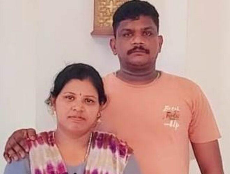 ಕೊಡಲಿಯಿಂದ ಪತ್ನಿಯ ಕೊಲೆಗೈದ ಪತಿ