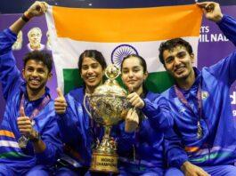 ಭಾರತ ಸ್ಮಾಷ್ ತಂಡಕ್ಕೆ ಐತಿಹಾಸಿಕ ವಿಶ್ವಕಪ್ ಕಿರೀಟ