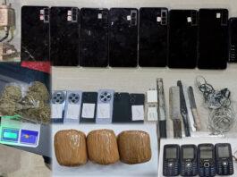 ಕಾರಾಗೃಹಗಳಲ್ಲಿ ದಿಢೀರ್ ದಾಳಿ: ಮೊಬೈಲ್, ಚಾಕು, ಗಾಂಜಾ ವಶ