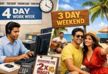 ವಾರಕ್ಕೆ 3 ದಿನ ರಜೆ! ಹೊಸ ಕಾರ್ಮಿಕ ಕಾನೂನಿನ ‘ಬಿಗ್ ಅಪ್ಡೇಟ್’ ಇಲ್ಲಿದೆ