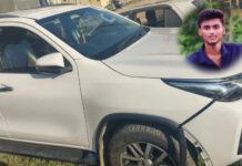 ಎಚ್.ಎಂ. ರೇವಣ್ಣ ಪುತ್ರನ ಕಾರು ಡಿಕ್ಕಿ – ಸ್ಕೂಟರ್ ಸವಾರ ಸಾವು