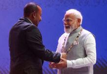 ಪ್ರಧಾನಿ ಮೋದಿಗೆ ‘ದಿ ಗ್ರೇಟ್ ಆನರ್ ನಿಶಾನ್ ಆಫ್ ಇಥಿಯೋಪಿಯಾ’ ಪ್ರಶಸ್ತಿ ಪ್ರದಾನ