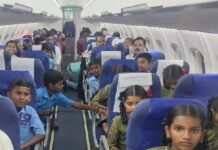 ಸರಕಾರಿ ಶಾಲಾ ವಿದ್ಯಾರ್ಥಿಗಳಿಗೆ ವಿಮಾನ ಪ್ರಯಾಣ ಭಾಗ್ಯ