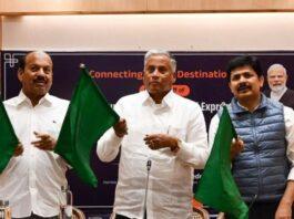 ತಿರುಪತಿ – ಸಾಯಿನಗರ ಶಿರಡಿ ಎಕ್ಸ್ಪ್ರೆಸ್ ರೈಲಿಗೆ ವಿ.ಸೋಮಣ್ಣ ಚಾಲನೆ