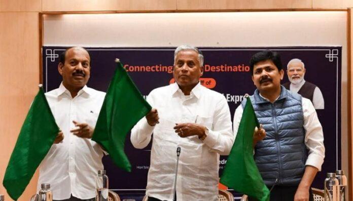 tirupati-sainagar-shirdi-express-inauguration-v-somanna-flag-off