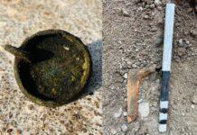 ಲಕ್ಕುಂಡಿ ಉತ್ಖನನದಲ್ಲಿ ಲೋಹದ ಹಣತೆ, ಎಲುಬು ಪತ್ತೆ