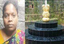 ಗೃಹಲಕ್ಷ್ಮೀ ಹಣದಲ್ಲಿ ಧ್ವಜಸ್ತಂಭ ನಿರ್ಮಾಣ