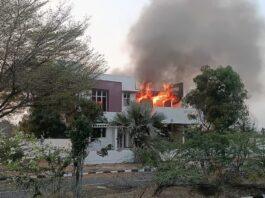 ಬಳ್ಳಾರಿ: ಜನಾರ್ದನ ರೆಡ್ಡಿ ‘ಮಾಡೆಲ್ ಹೌಸ್’ಗೆ ಬೆಂಕಿ: 8 ಯುವಕರು ವಶಕ್ಕೆ, ರೀಲ್ಸ್ ಶಂಕೆ