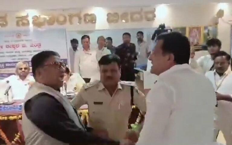 ಬೀದರ್‌: KDP ಸಭೆಯಲ್ಲೇ ಕೈ ಕೈ ಮಿಲಾಯಿಸಿದ ಮುಖಂಡರು