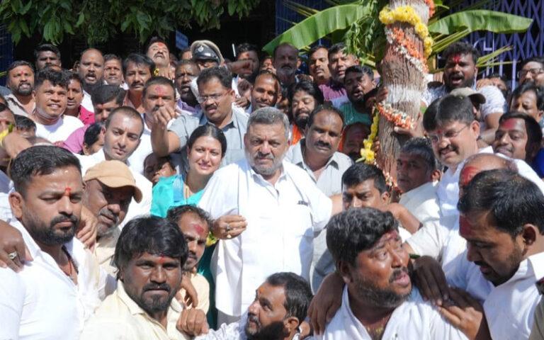 2 ವರ್ಷಕ್ಕೊಮ್ಮೆ ನಡೆಯುವ ದೇವಿ ಜಾತ್ರಾ ಮಹೋತ್ಸವಕ್ಕೆ ಚಾಲನೆ