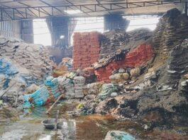 ರಸಗೊಬ್ಬರ ಅಂಗಡಿಯಲ್ಲಿ ಬೆಂಕಿ ಅವಘಡ: ಅಪಾರ ಹಾನಿ