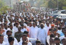 ಜನಸಾಗರ ಮಧ್ಯೆ ಭೀಮಣ್ಣ ಖಂಡ್ರೆಗೆ ವಿದಾಯ