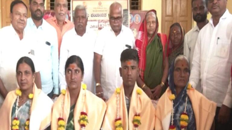 ಸರ್ಕಾರಕ್ಕೆ ನಿಧಿ ನೀಡಿದ ಕುಟುಂಬಕ್ಕೆ ಪಂಚಾಯತನಿಂದ ನಿವೇಶನ