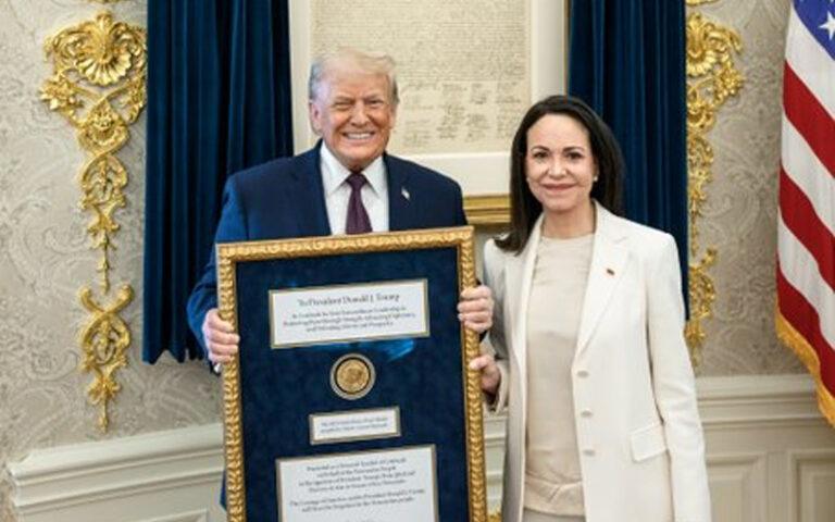 ಕೊನೆಗೂ ಟ್ರಂಪ್‌ಗೆ ‘ನೊಬೆಲ್’ ಸ್ಪರ್ಶ?