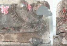 ಶಿವರಾತ್ರಿಯಂದೇ ಶಿವನ ಮೂರ್ತಿ ಭಗ್ನಗೊಳಿಸಿದ ದುಷ್ಕರ್ಮಿಗಳು