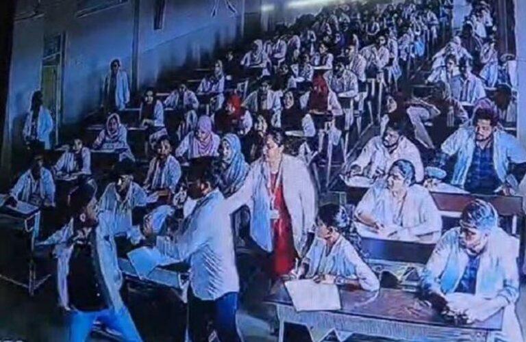 ನಕಲು ತಡೆದ ಶಿಕ್ಷಕನ ಮೇಲೆ ವಿದ್ಯಾರ್ಥಿಯಿಂದ ಹಲ್ಲೆ