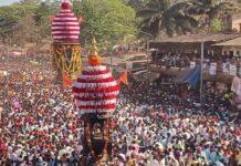 ಲಕ್ಷಾಂತರ ಭಕ್ತರ ಮಧ್ಯೆ ಉಳವಿ ಶ್ರೀ ಚೆನ್ನಬಸವೇಶ್ವರ ರಥೋತ್ಸವ