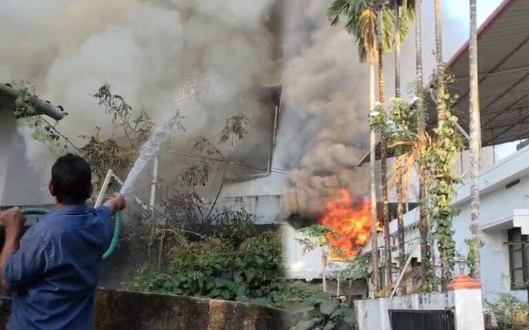 ಬೆಳ್ತಂಗಡಿ : ಹೀಲಿಯಂ ಗ್ಯಾಸ್ ಸೋರಿಕೆಯಿಂದ ಅಗ್ನಿ ಅವಘಡ