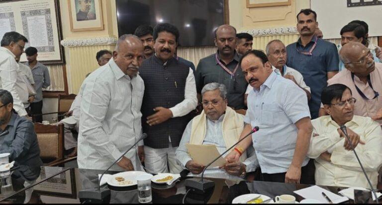 ಭದ್ರಾ ಮೇಲ್ದಂಡೆ ಯೋಜನೆಗೆ ₹ 5 ಸಾವಿರ ಕೋಟಿ ಮೀಸಲಿಡಲು ಮನವಿ