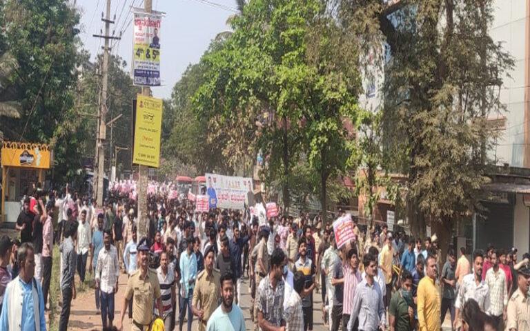 ಧಾರವಾಡದಲ್ಲಿ ತೀವ್ರ ಸ್ವರೂಪ ಪಡೆದ ಉದ್ಯೋಗಾಕಾಂಕ್ಷಿಗಳ ಹೋರಾಟ