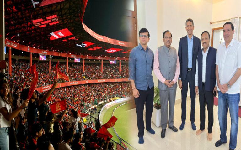 IPL ಪಂದ್ಯಕ್ಕೆ ಚಿನ್ನಸ್ವಾಮಿ ಕ್ರೀಡಾಂಗಣದಲ್ಲಿ ಅನುಮತಿ: ಗೃಹ ಸಚಿವರ ಸಮಾಲೋಚನೆ
