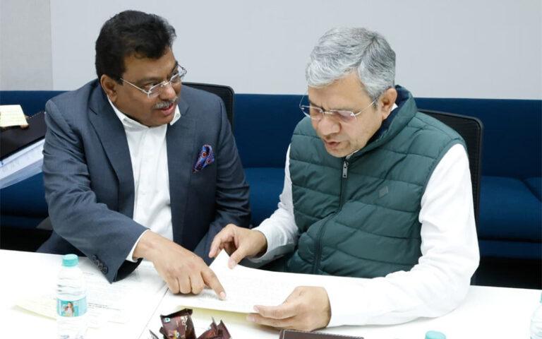 ಬೆಂಗಳೂರು–ವಿಜಯಪುರ ವಂದೇ ಭಾರತ್, ಹೈಸ್ಪೀಡ್ ಕಾರಿಡಾರ್‌ಗೆ ಎಂ.ಬಿ. ಪಾಟೀಲ್ ಮನವಿ