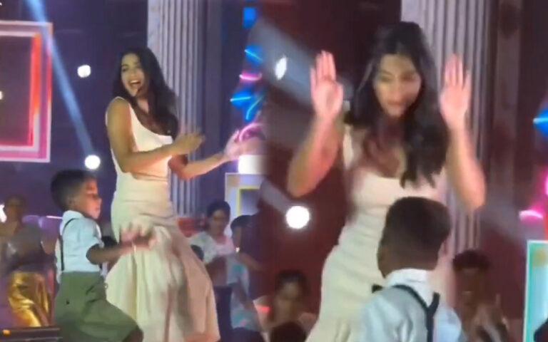 ಬಾಲಕನ ನೃತ್ಯಕ್ಕೆ ‘ಮೋನಿಕಾ’ ಫಿದಾ: ವಿಡಿಯೋ ವೈರಲ್