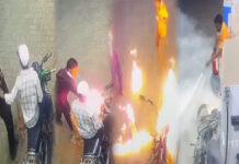 ಪೆಟ್ರೋಲ್ ಪಂಪ್ನಲ್ಲಿ ಸ್ಮೋಕ್ ಮಾಡ್ಬೇಡ ಎಂದಿದ್ದಕ್ಕೆ ಸ್ನೇಹಿತನ ಬೈಕಿಗೆ ಬೆಂಕಿ ಇಟ್ಟ