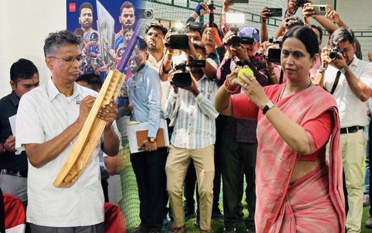 ಸಚಿವೆ ಹೆಬ್ಬಾಳಕರ ಬೌಲ್‌ಗೆ ಸಚಿವ ಸತೀಶ್‌ ಜಾರಕಿಹೊಳಿ ಕ್ಲೀನ್ ಬೌಲ್ಡ್