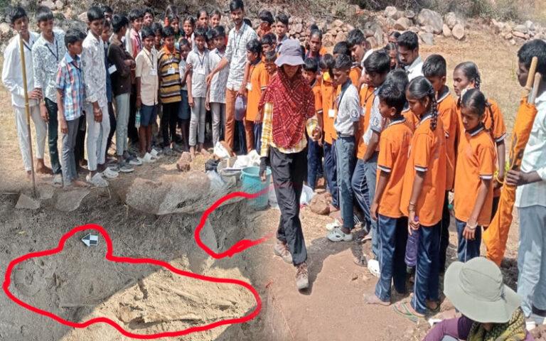 ಬಳ್ಳಾರಿ: ಮತ್ತೊಂದು ಆದಿಮಾನವನ ಅಸ್ಥಿಪಂಜರ ಪತ್ತೆ – ಪ್ರಾಗೈತಿಹಾಸಿಕ ಅಧ್ಯಯನಕ್ಕೆ ಹೊಸ ಆಯಾಮ