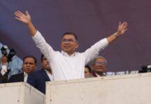 ಬಾಂಗ್ಲಾದ ನೂತನ ಪ್ರಧಾನಿಯಾಗಿ ತಾರಿಕ್ ರೆಹಮಾನ್