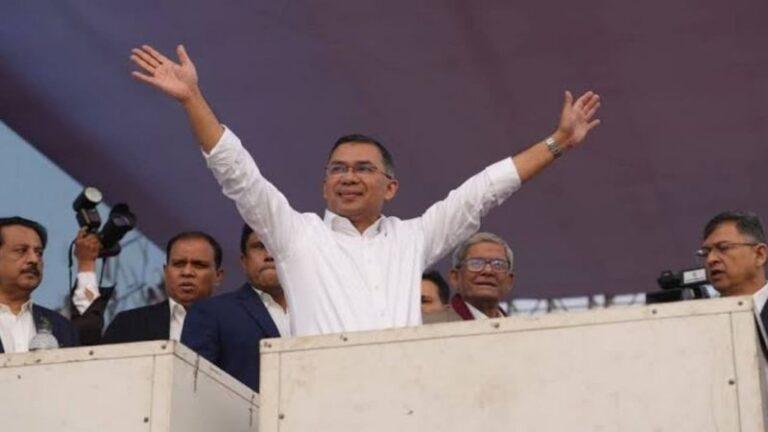 ಬಾಂಗ್ಲಾದ ನೂತನ ಪ್ರಧಾನಿಯಾಗಿ ತಾರಿಕ್ ರೆಹಮಾನ್‌