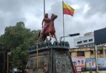 ಬೆಳಗಾವಿ ಚೆನ್ನಮ್ಮ ಮೂರ್ತಿ ಮುಂದೆ ‘ಜೈ ಮಹಾರಾಷ್ಟ್ರ’ ಘೋಷಣೆ