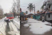 ಆಲಿಕಲ್ಲು ಮಳೆಗೆ ಕಾಶ್ಮೀರದಂತಾದ ಕಲಘಟಗಿ