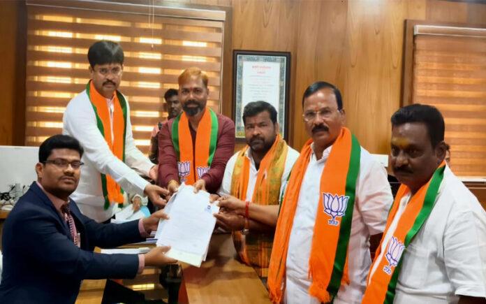 davanagere-south-bypoll-bjp-srinivas-dasakariyappa-nomination