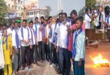 ದಾವಣಗೆರೆ ಬಂದ್ಗೆ ವ್ಯಾಪಕ ಬೆಂಬಲ: ಪೆಟ್ರೋಲ್ ಸುರಿದುಕೊಂಡು ಆತ್ಮಹತ್ಯೆಗೆ ಯತ್ನ